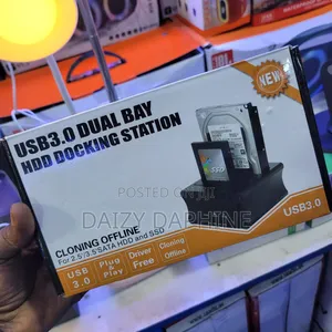 USB 3.0 Dual Bay/ Hard Disk Docking Station