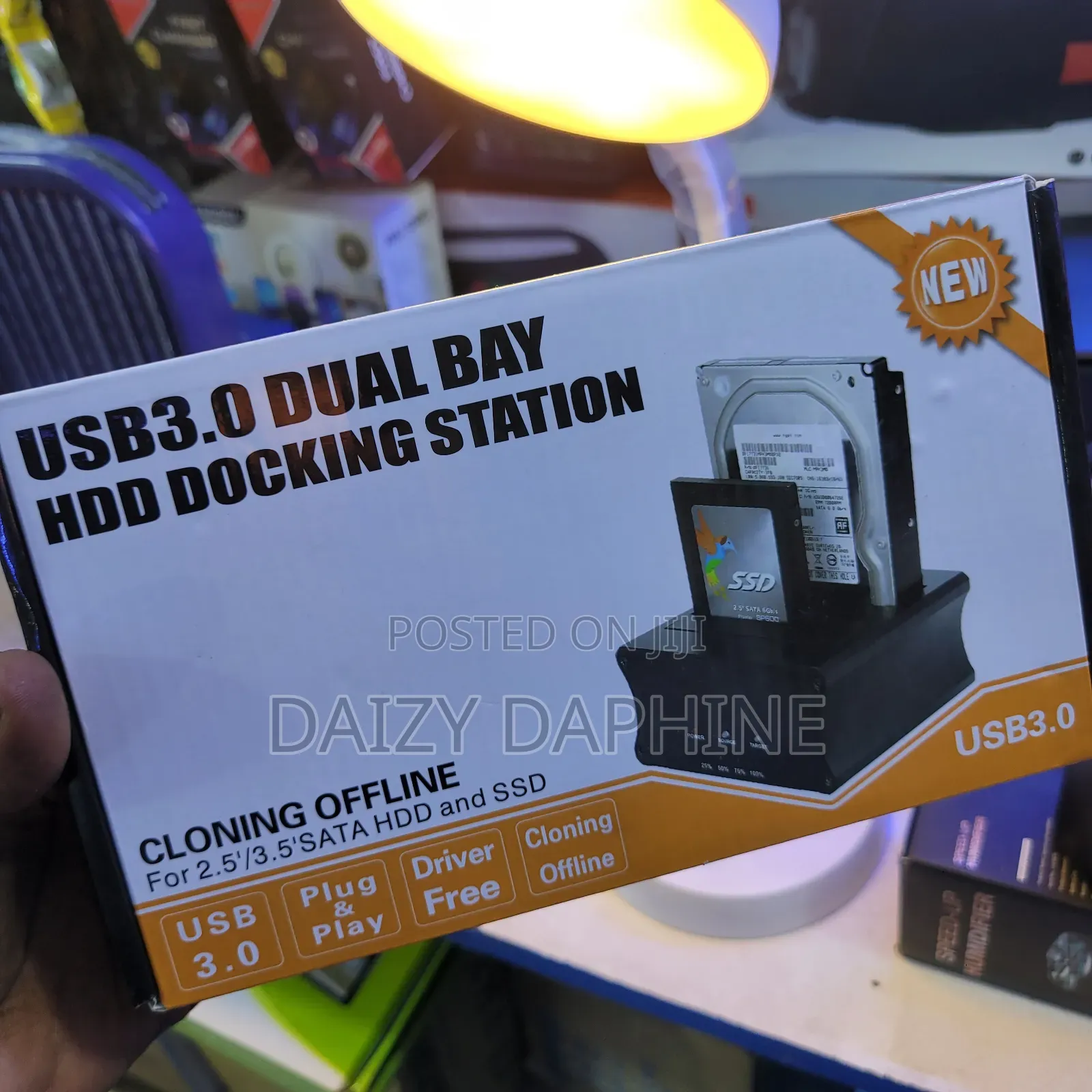 USB 3.0 Dual Bay/ Hard Disk Docking Station