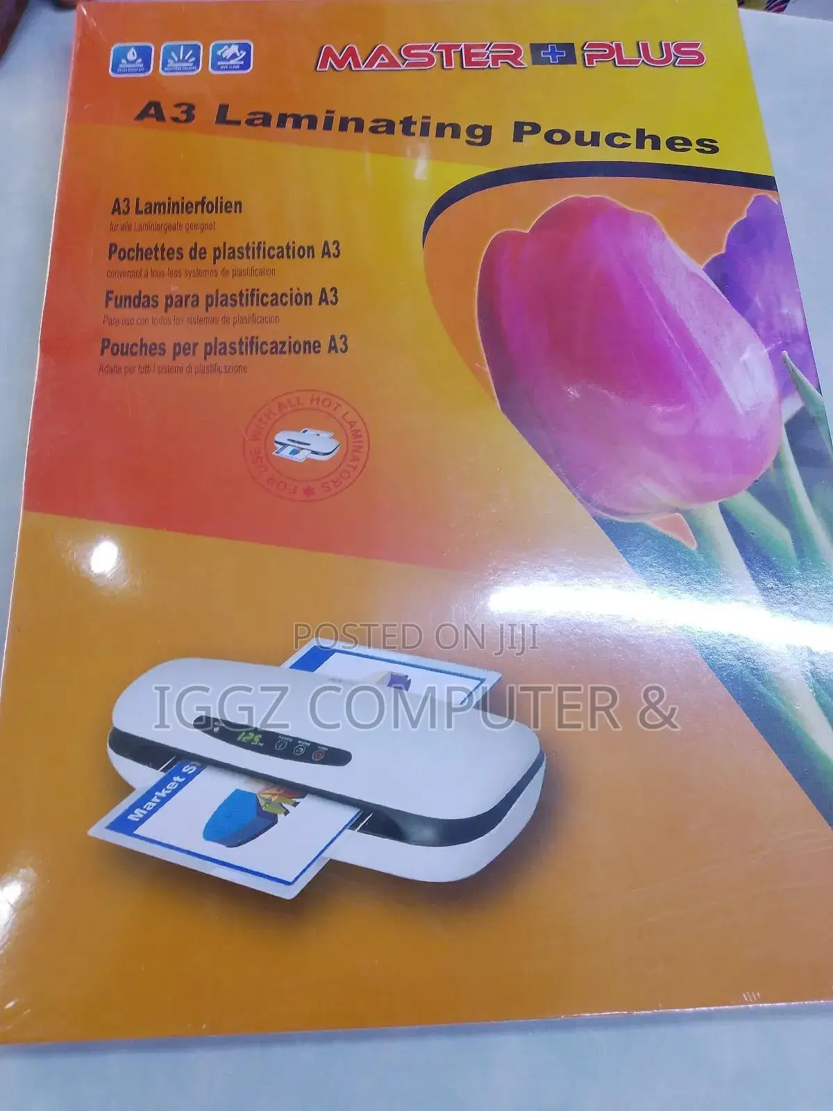 Master PLUS A3 Laminating Pouches