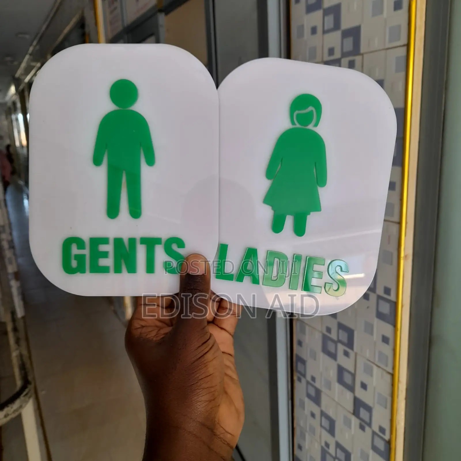 Door Numbers, Bathroom Signs