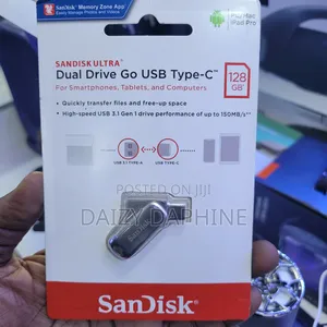 Dual Flash Drive/ 128gb Sandisk Flash Drive