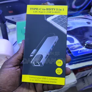 TYPE-C to HDTV 5 in 1
LAN+Type-c+USB*2+HDTV