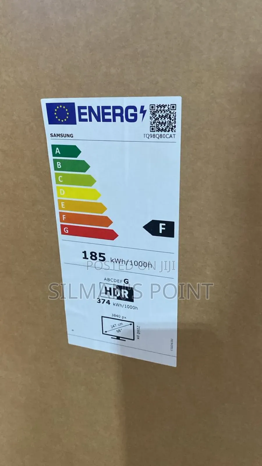Samsung 98" Q80d Qled Tv 2024 Model