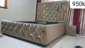 Cream Manster Bed