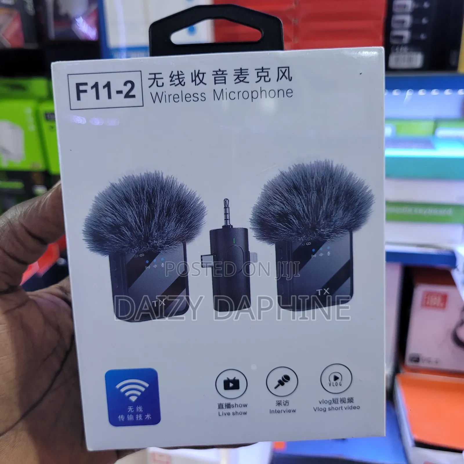 Mini Wireless Microphone/ Wireless Rechargeable Microphone