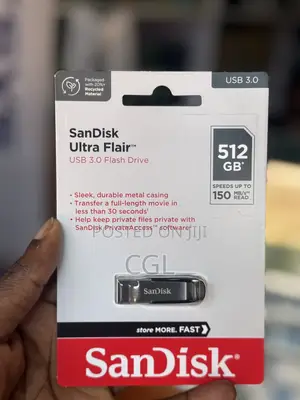 512gb Sandisk Ultra Flair Flashdisk