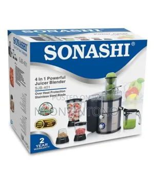 Sonashi 4 in 1 Juicer, Blender, Mincer Grinder