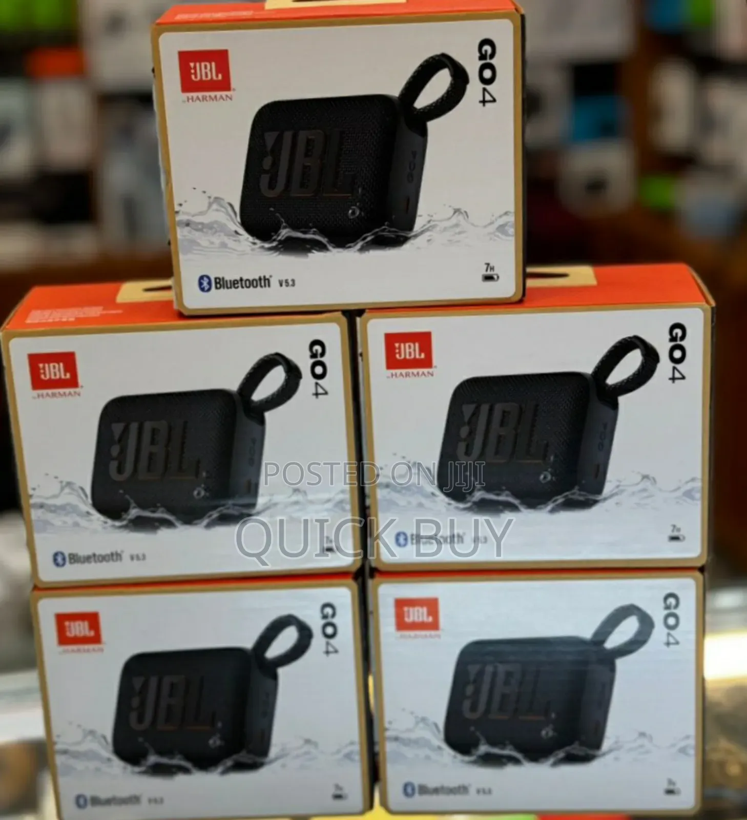 Original JBL Go4 Bluetooth Speaker