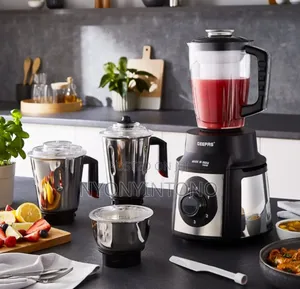 5 in 1 Geepas Stainless Steel Blender With 2yrs Warrantee