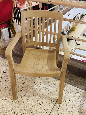 Creamy Plastic Chair
