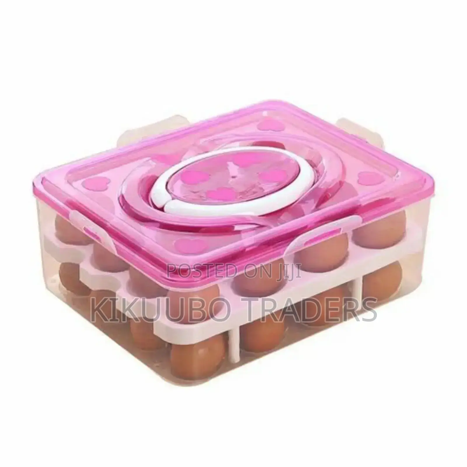 Double Layer Plastic Egg Tray Box
