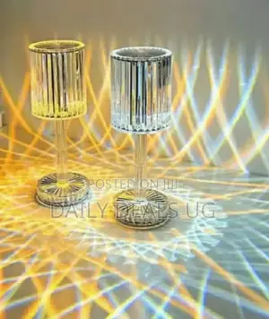 Electric Crystal Table Lamp