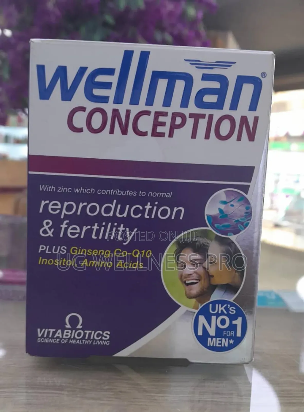 Vitabiotics Wellman Conception Fertility Support Tablets 30
