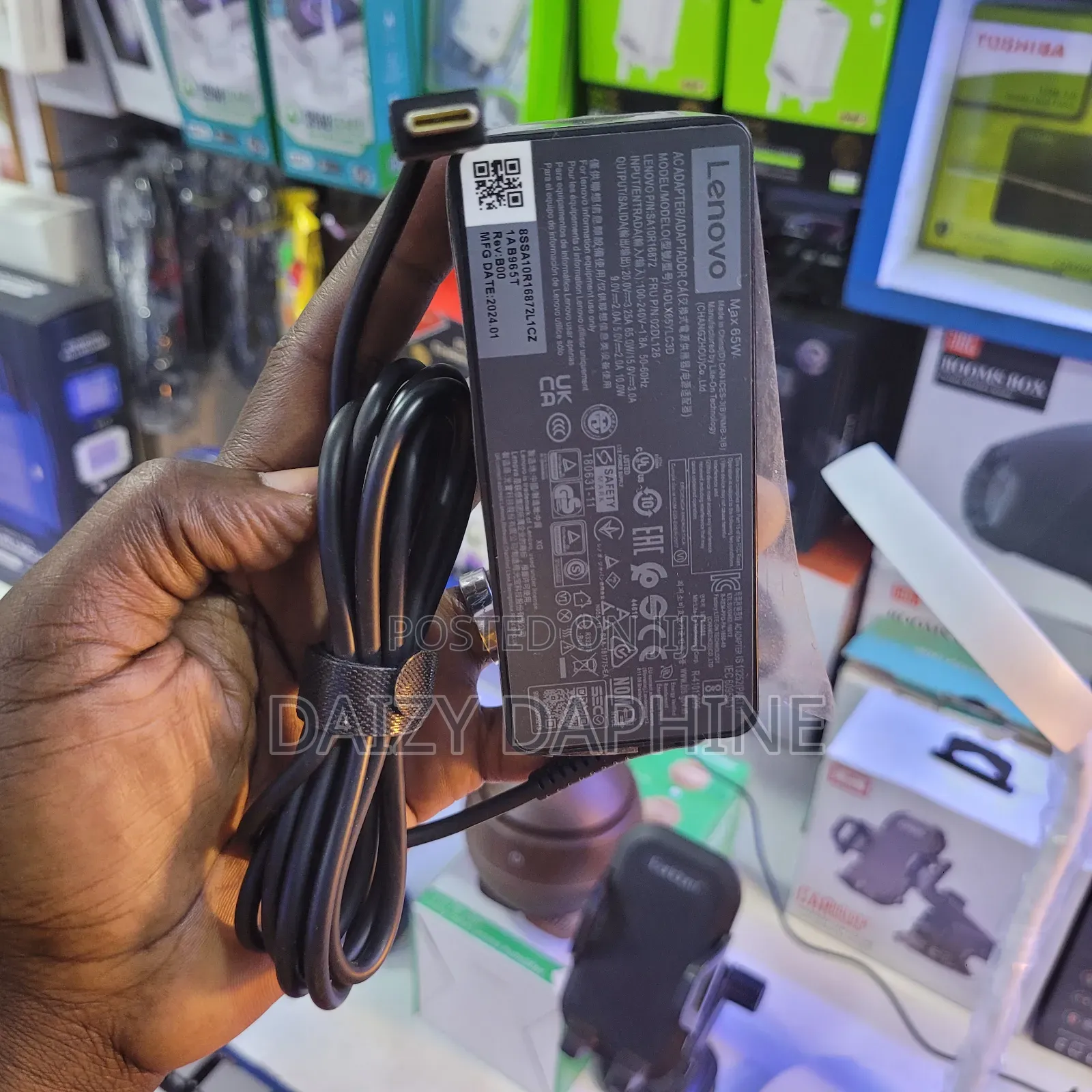 65W Lenovo Laptop Charger/ TYPE-C Lenovo Adapter 64W
