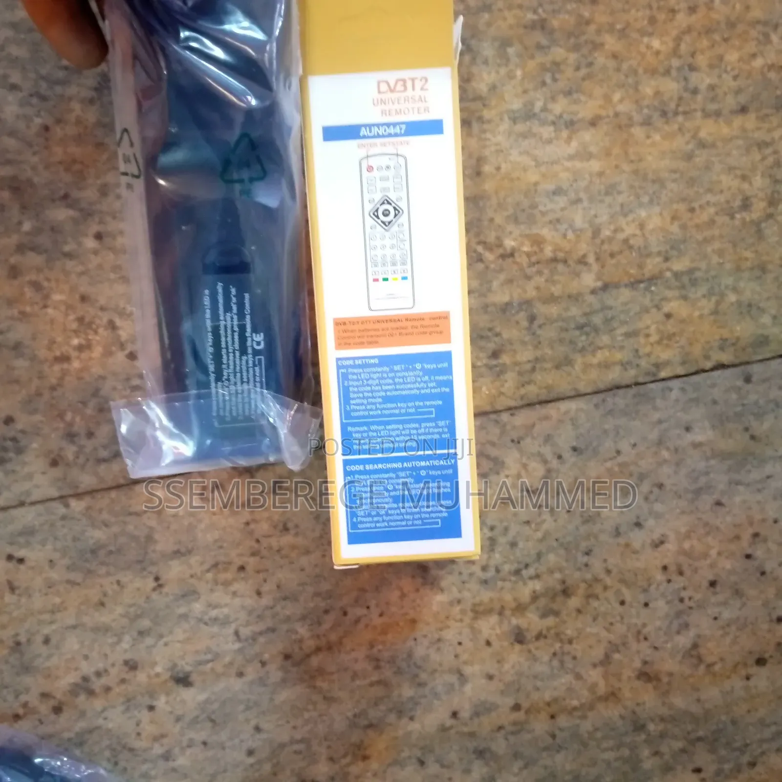 Universal Remote DVBT2
