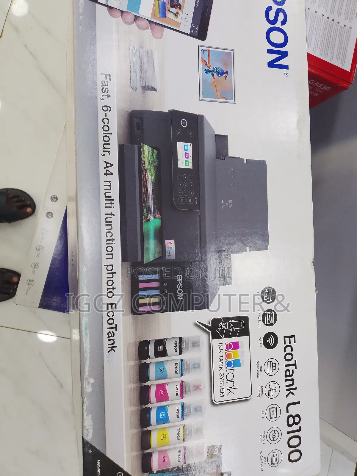 EPSON Eco Tank L8100 Printer