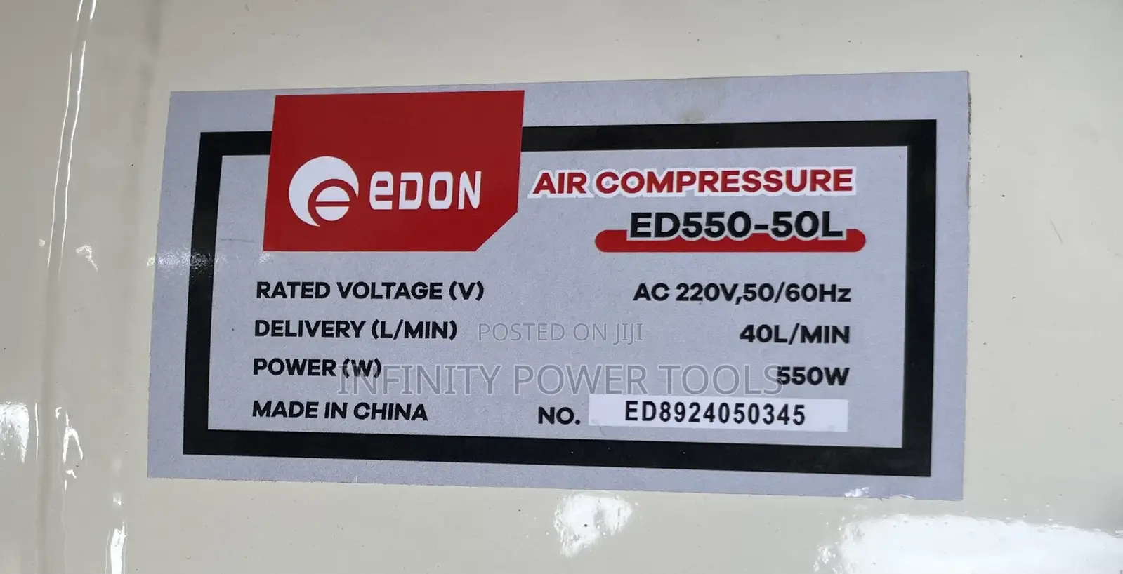 Air Compressor Ed550-50l