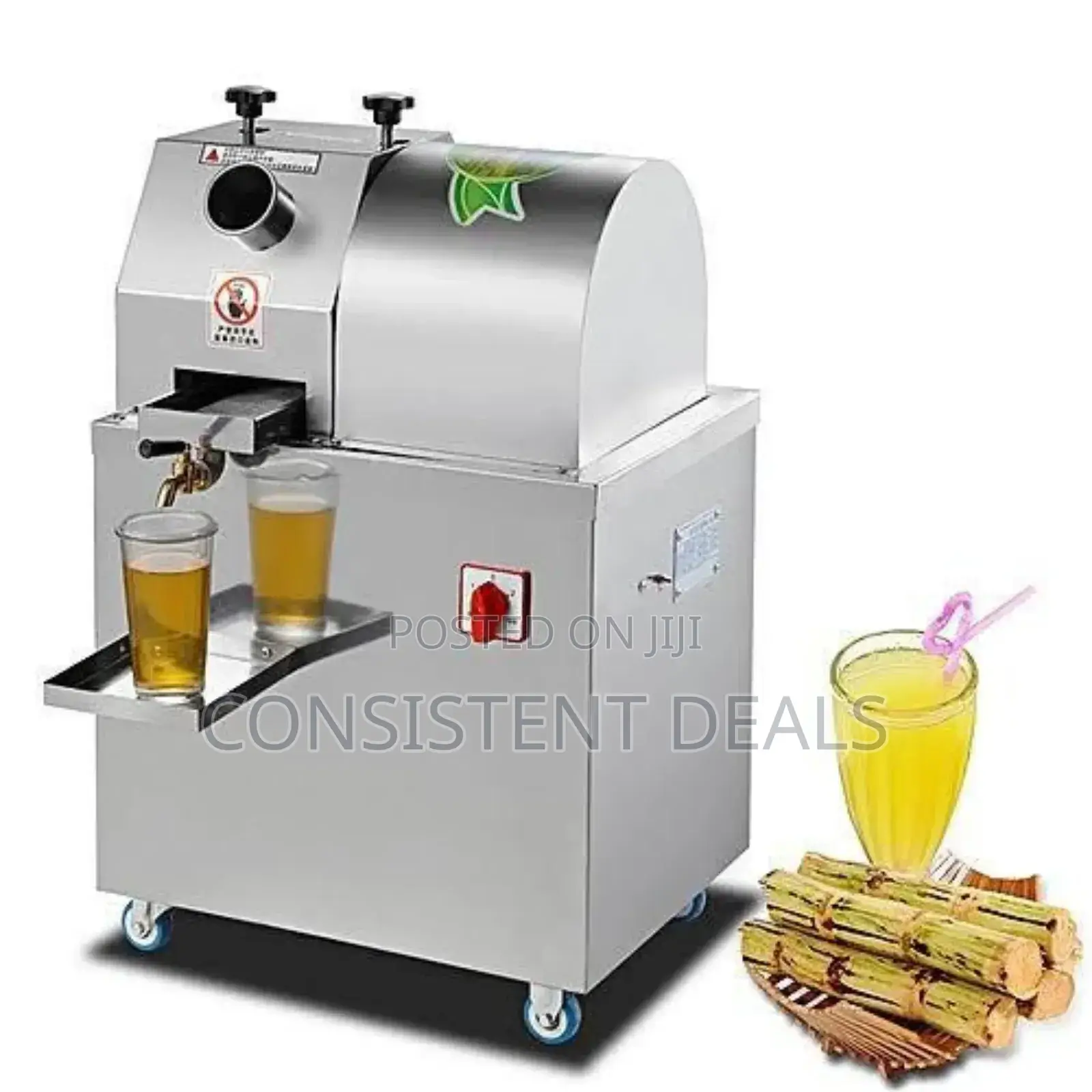 Electric Automatic Sugarcane Juice Extractor Machine