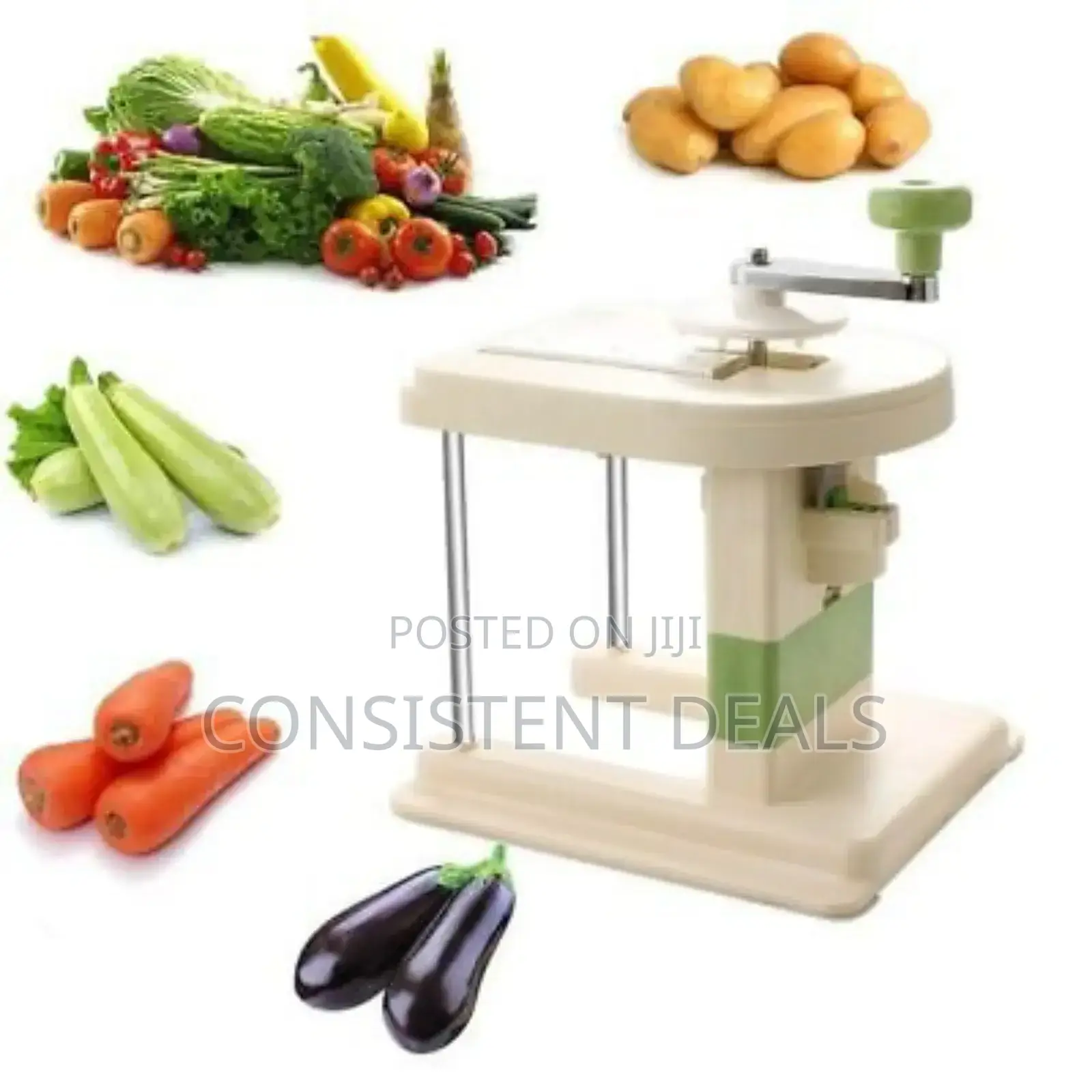 Manual Cranked Home Kitchen Vegetable Turning Slicer Cutter