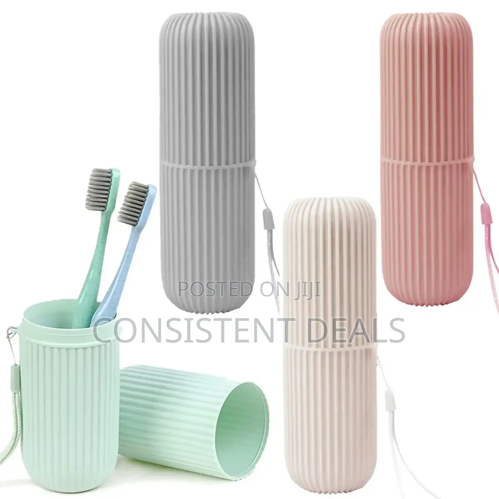 Portable Plastic Travel Toothbrush Holder