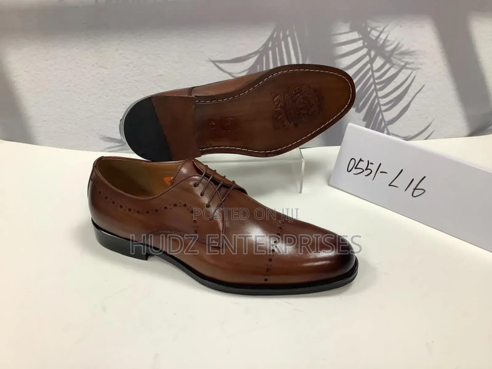 Shiny Brown Shoes