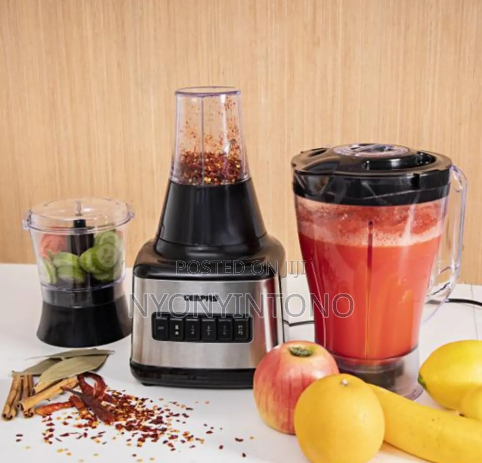 Geepas 3-in-1 Top Quality Blender With 2yrs Warrantee