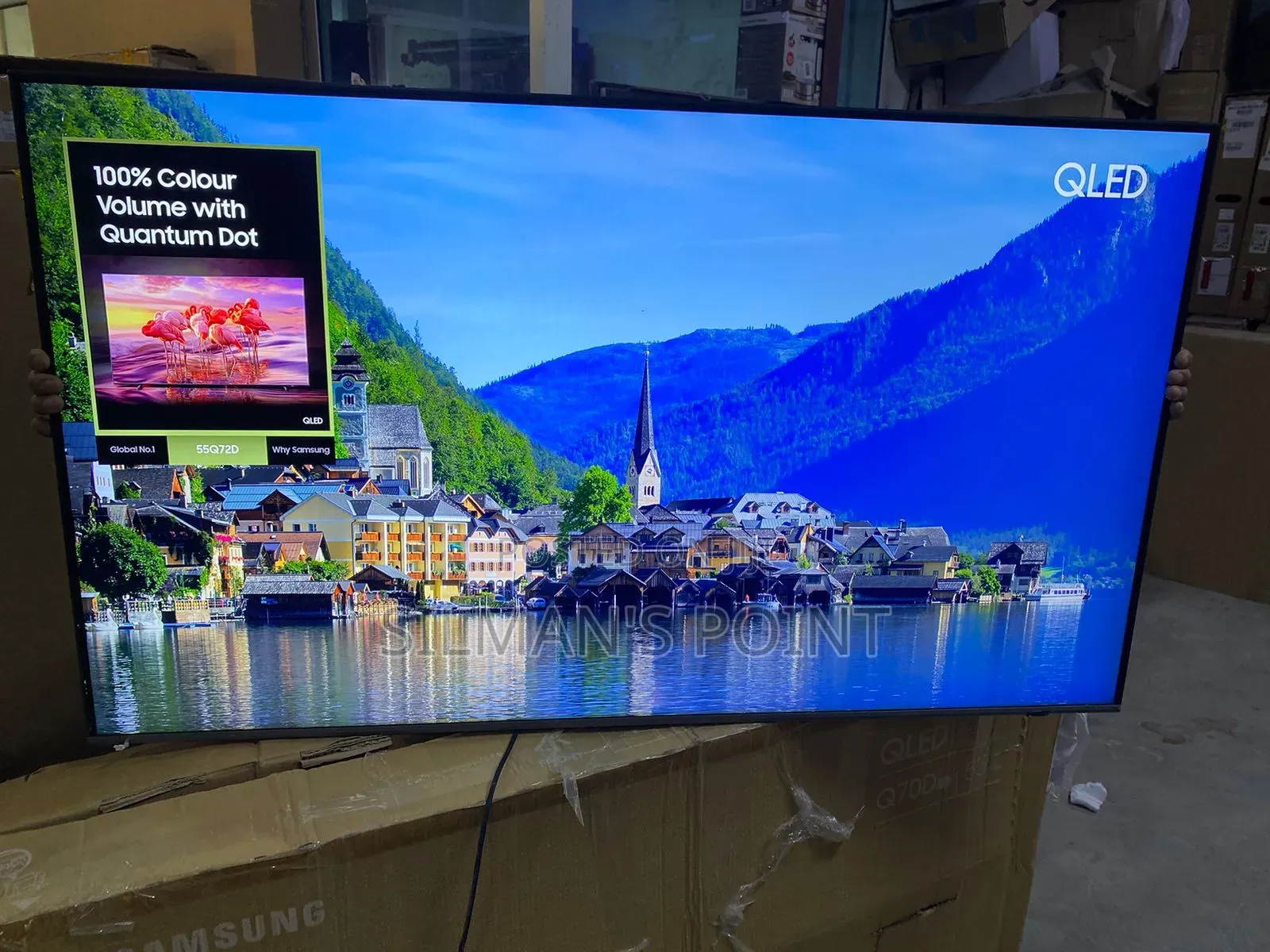 Open Box Samsung 55" Q72d Qled Tv