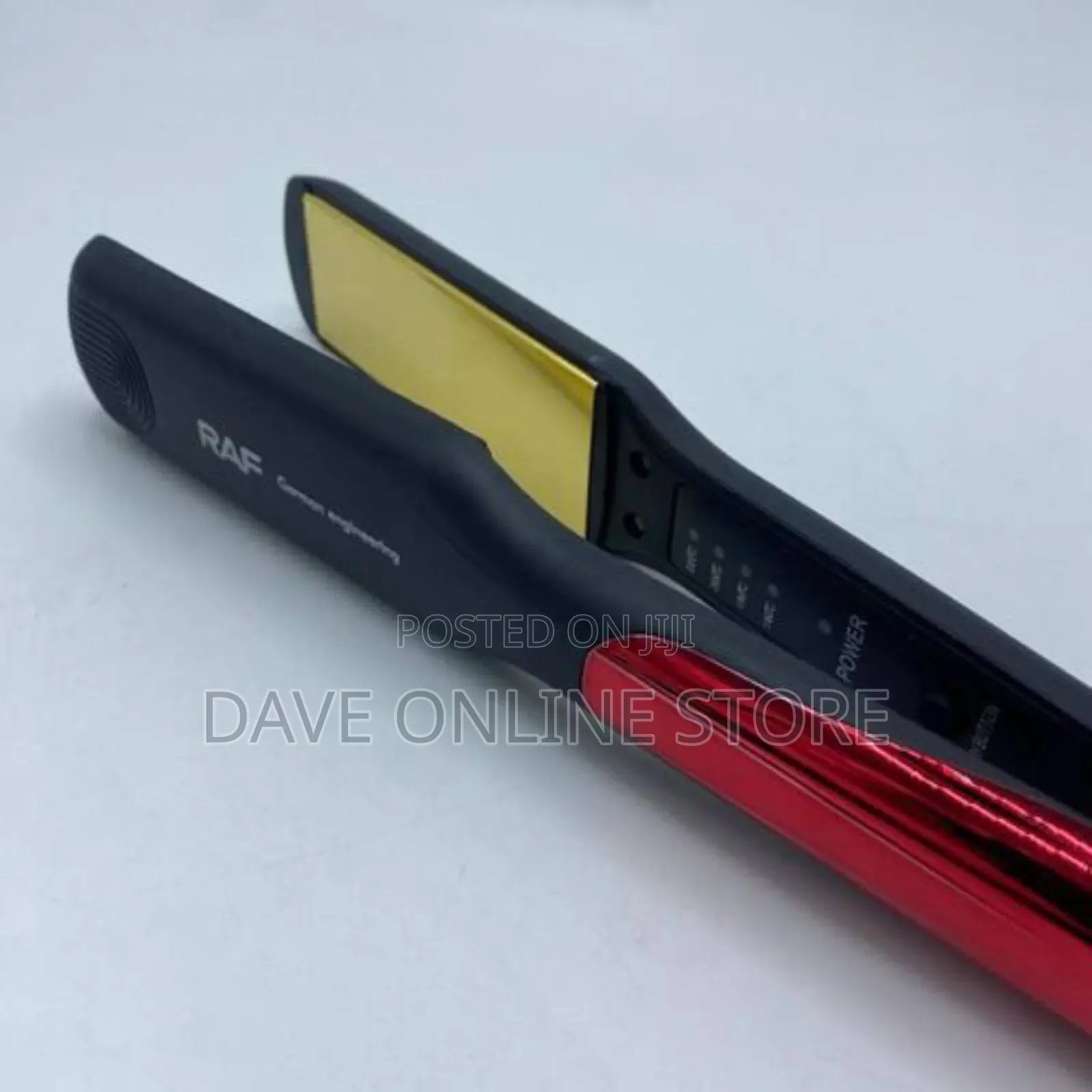 RAF Negative Ion Hair Straightener Ceramic Flat Iron 2 in 1