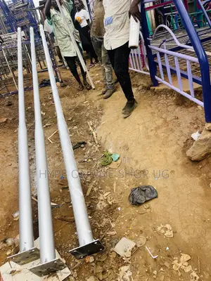 Thin Adjustable Solar Lights Poles