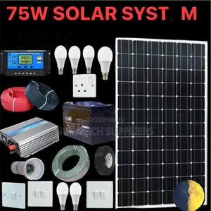75W Solar System Kit/ Sunrise