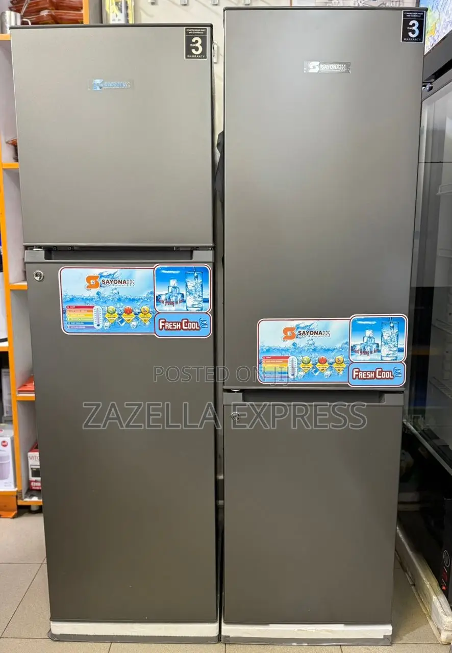 Sayana 345L Double Door Bottom Freezer