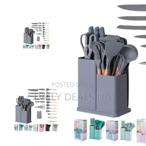 Kitchen Silicone Cutlery Set