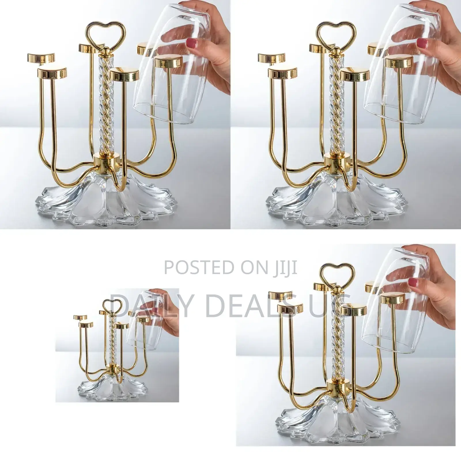 Stainless Glass Holder