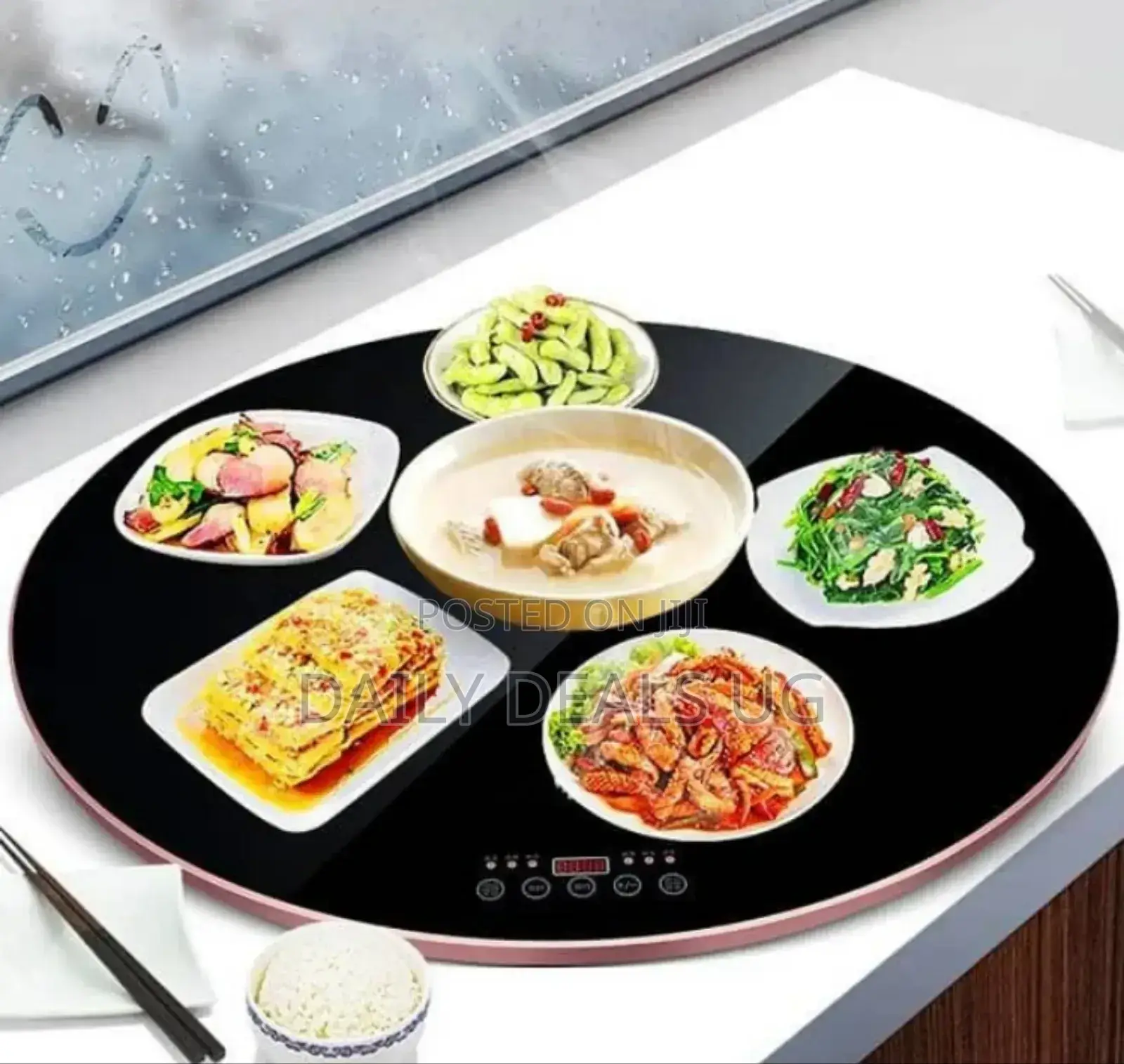 Rotating Food Warmer