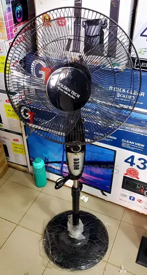 Golden Tech Stand Fan / Black