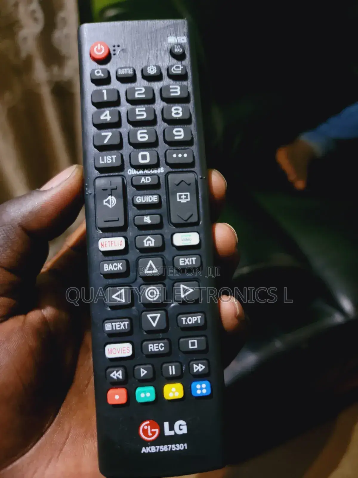 Lg Old Model Remotes for Tv With Silver Frame