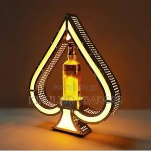 Rechargeable Led Lighted Cocktail Wine Liquor Bottle Display