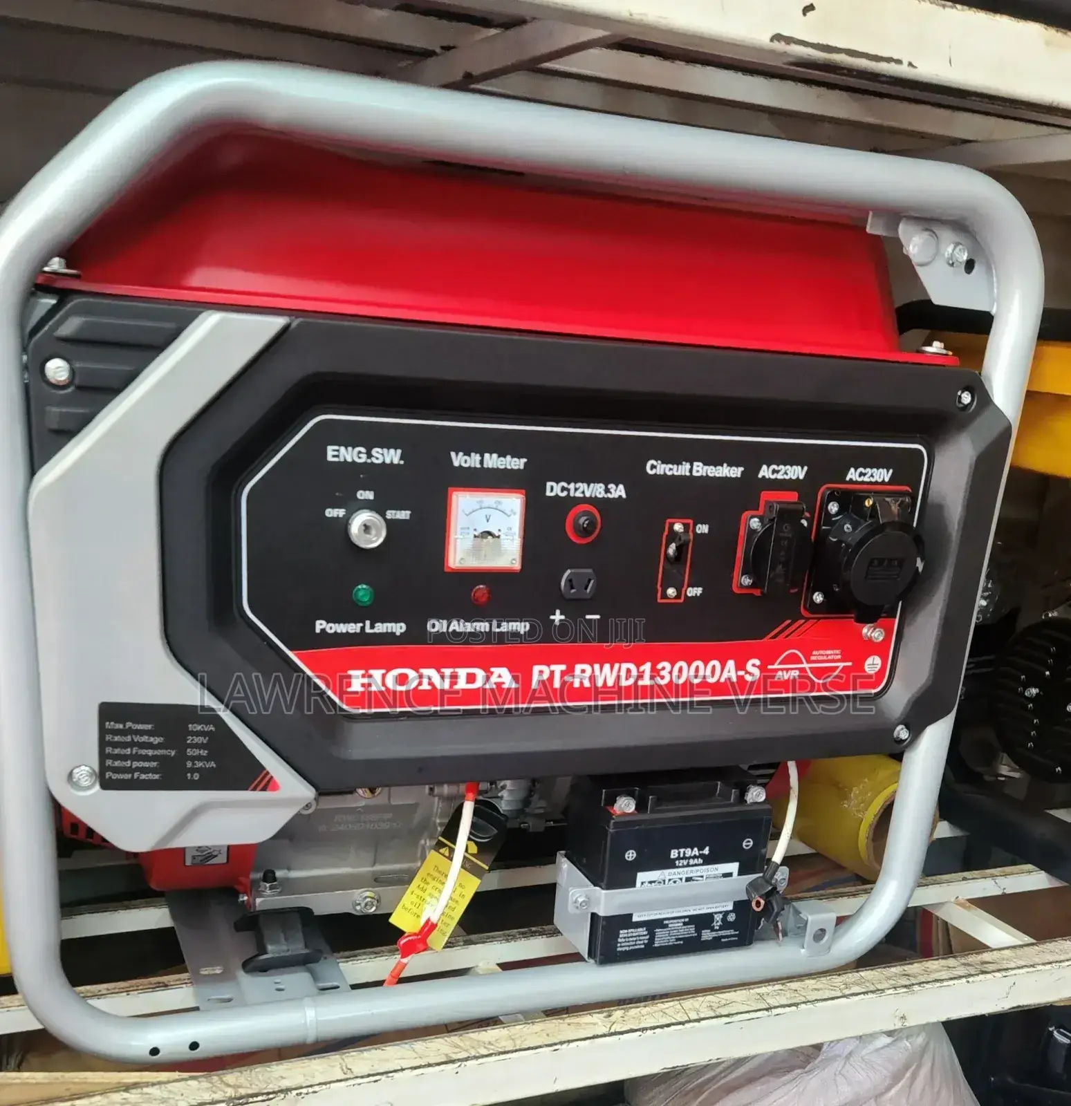 Gasoline Generator 10KVA Honda