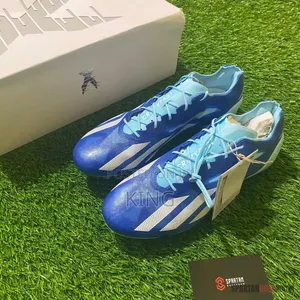 Attest Soccer Cleats Adidas X Crazyfast+ SG Bluey