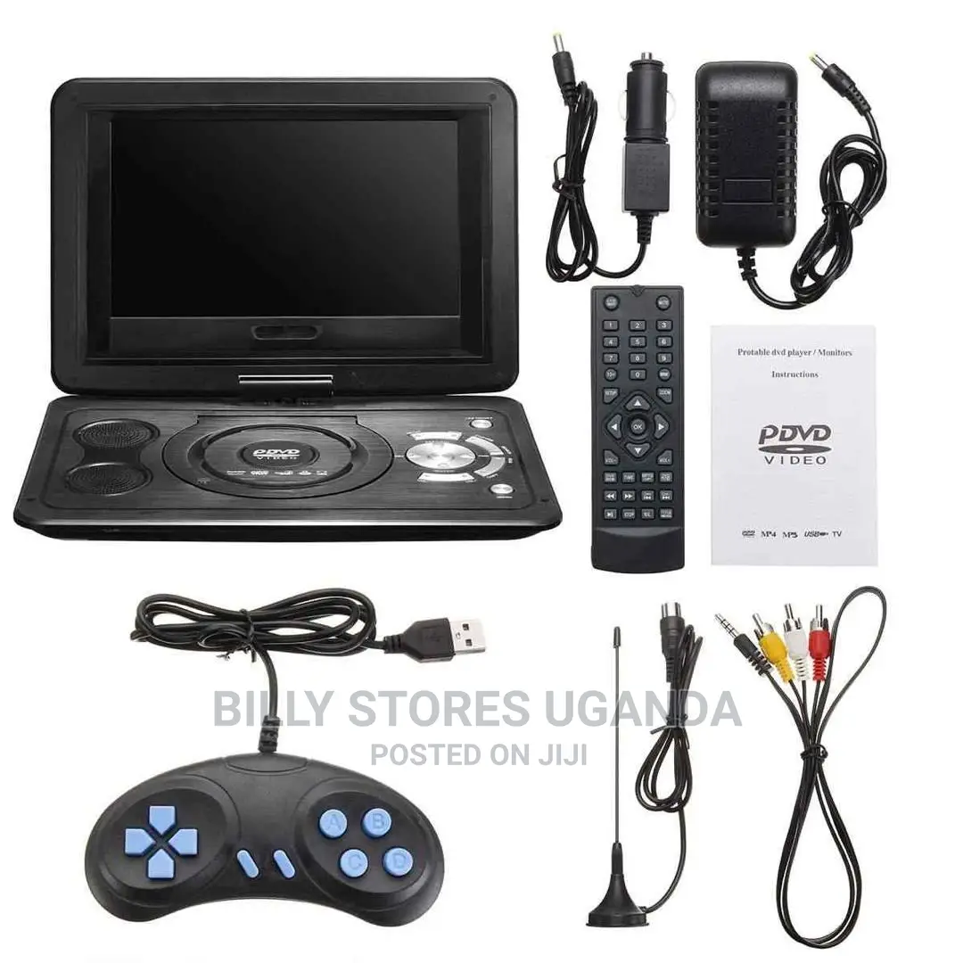 Game DVD Player, 13.9inch Portable DVD Player Rechargeable
