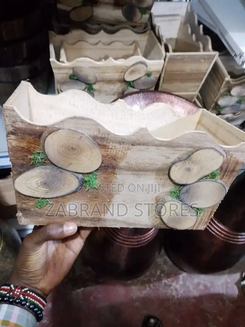 Wooden Flower Pots