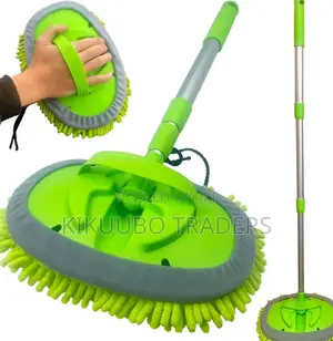 Extendable Pole Multifunctional Car Mirror Cleaning Brush