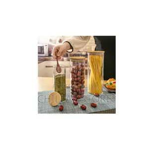 3pcs Glass Jars.