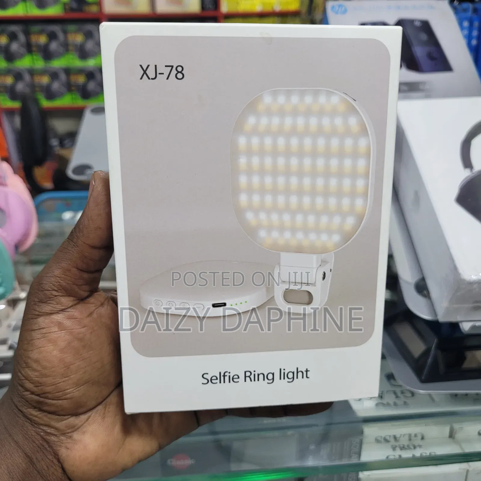 Multi-Colored Selfie Ring Light/Smart Phone Selfie Ring