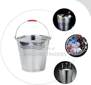 Stainless Steel Ice Bucket With Lid