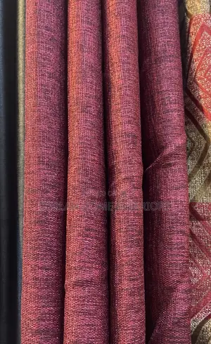 Maroon Curtain Each Meter