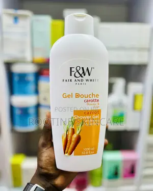 Fair White Carrot Brightening Tonifying Shower Gel 1000m