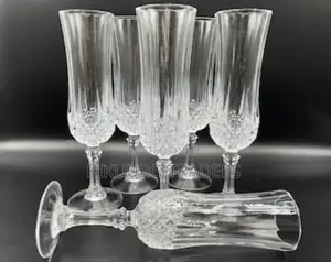 Champagne Diamond Wine Glasses