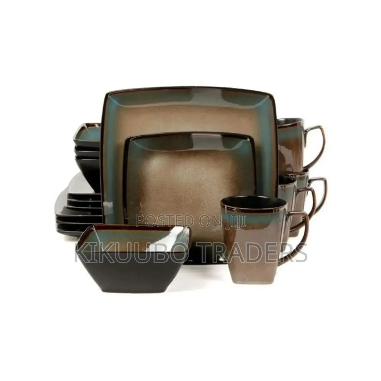 24 Piece Square Dinner Set