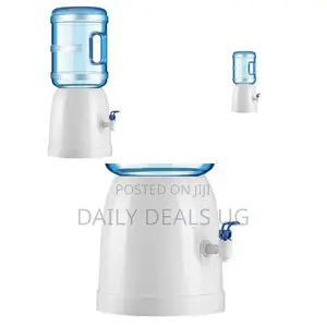 White Plastic Drinking Water Dispenser